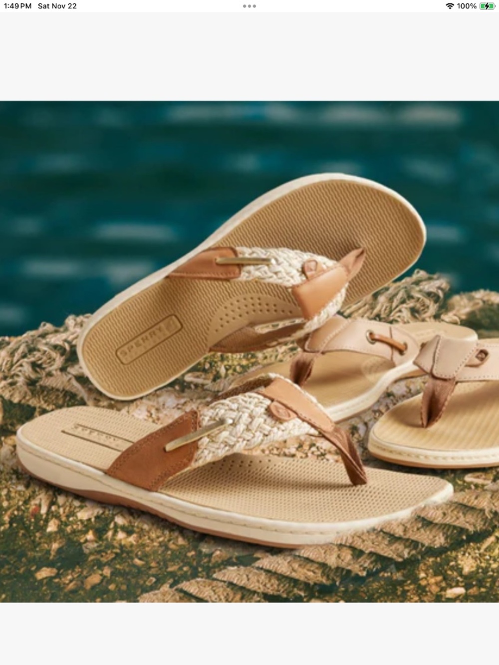Sperry Parrotfish Flip-Flops